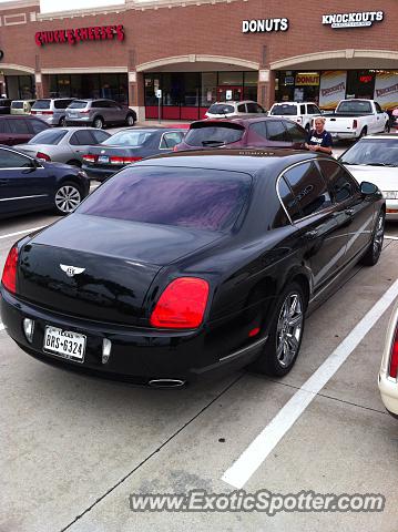 Bentley Continental spotted in Dallas, Texas