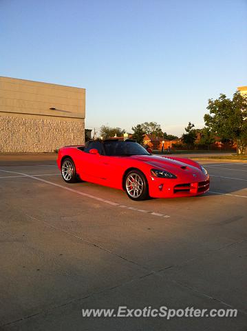 Dodge Viper spotted in Dallas, Texas