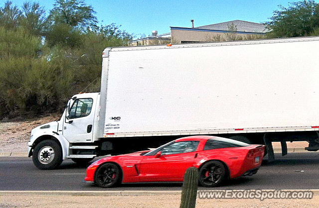 Chevrolet Corvette Z06 spotted in Tucson, Arizona