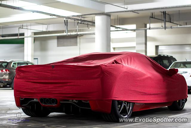 Ferrari 458 Italia spotted in Dubai, United Arab Emirates