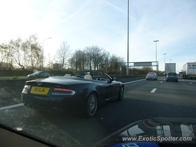 Aston Martin DB9 spotted in Brussels, Belgium