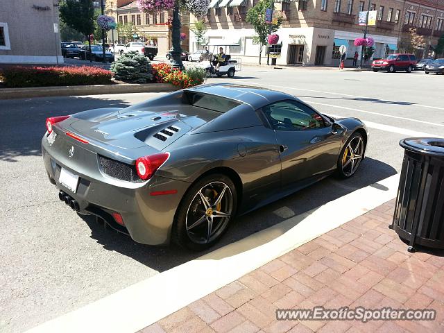 Ferrari 458 Italia spotted in Kansas City, Missouri