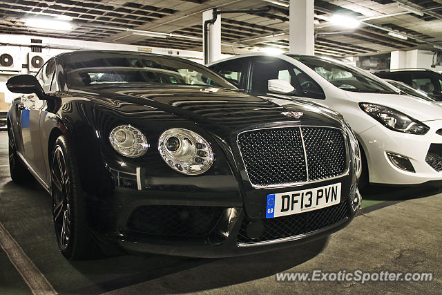 Bentley Continental spotted in York, United Kingdom