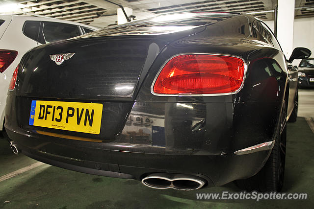 Bentley Continental spotted in York, United Kingdom