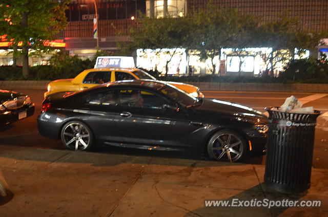 BMW M6 spotted in Mannhattan, New York