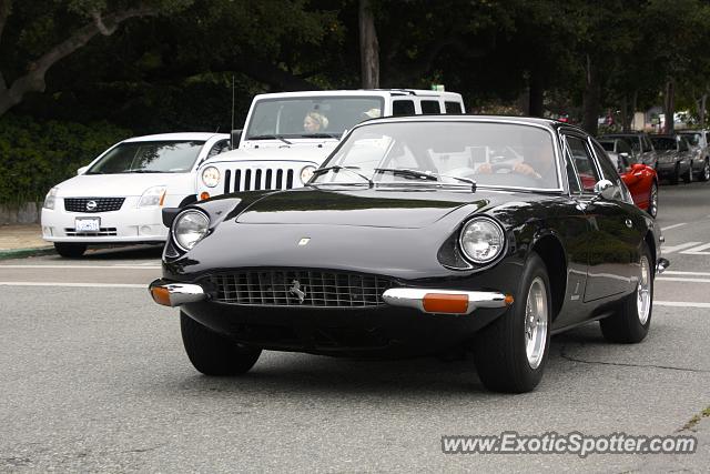 Ferrari 365 GT spotted in Carmel, California