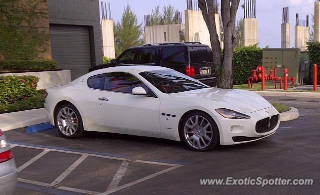 Maserati GranTurismo spotted in Miami, Florida