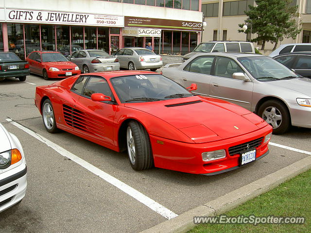 Ferrari Testarossa spotted in Toronto, Canada