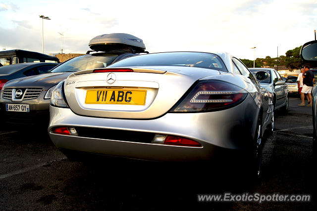 Mercedes SLR spotted in St. Tropez, France