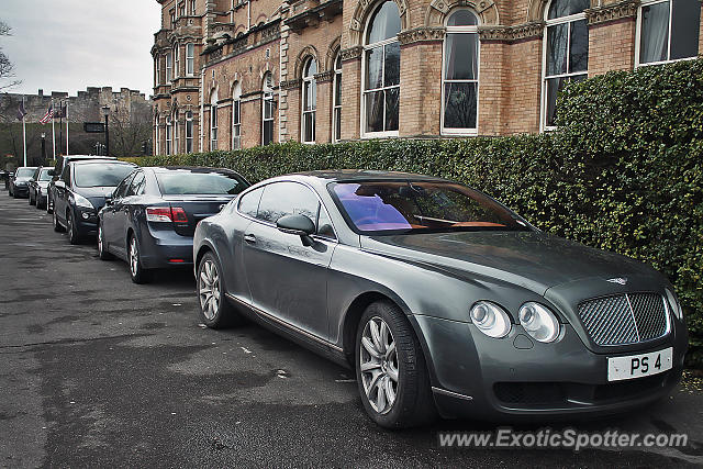 Bentley Continental spotted in York, United Kingdom