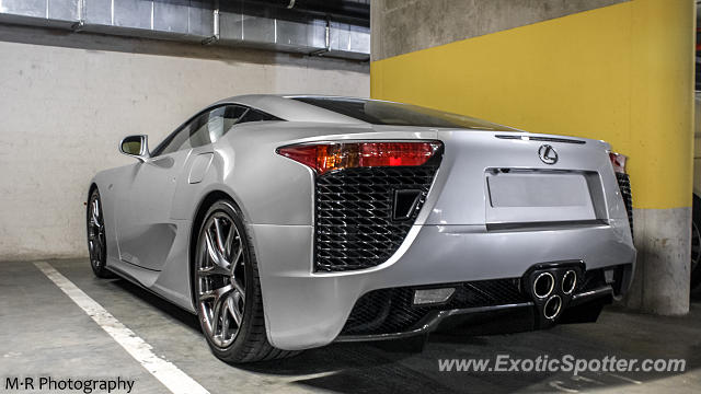 Lexus LFA spotted in Sandton, South Africa