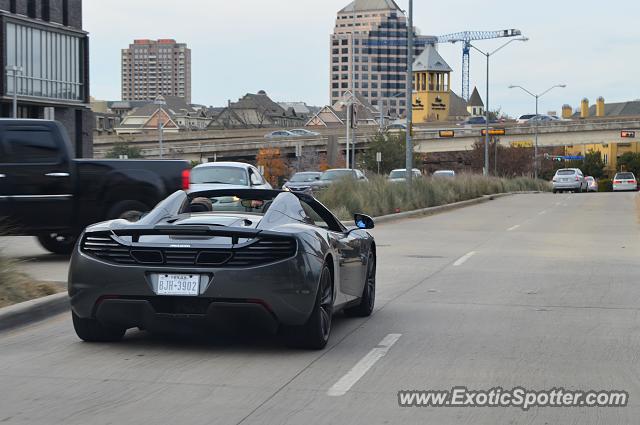 Mclaren MP4-12C spotted in Dallas, Texas