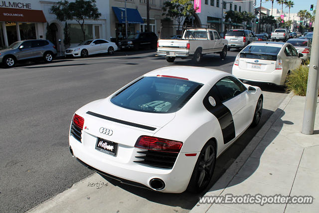 Audi R8 spotted in Beverly Hills, California