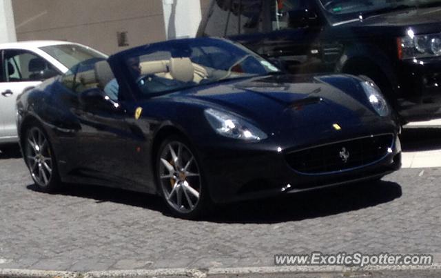 Ferrari California spotted in Cape Town, South Africa