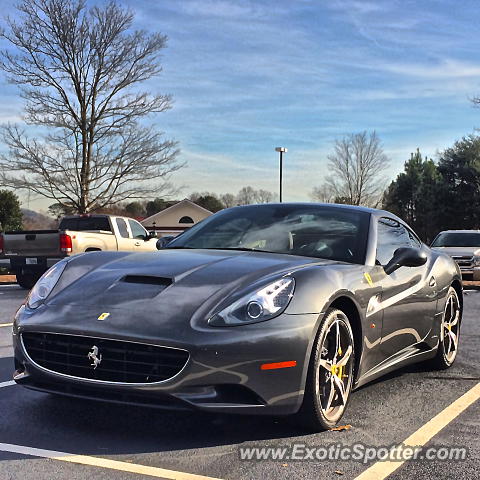 Ferrari California spotted in Marietta, Georgia