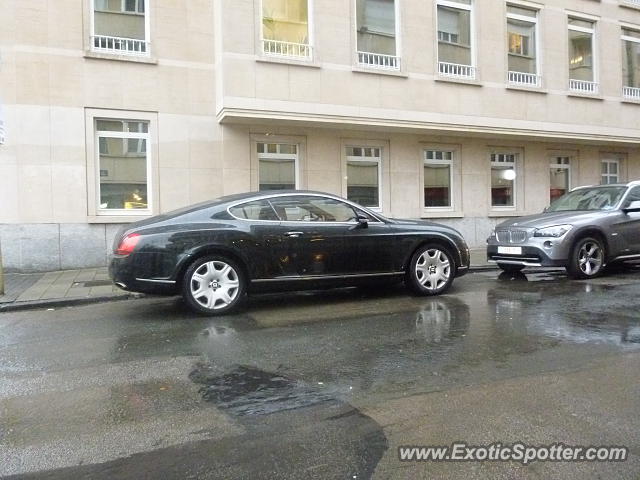 Bentley Continental spotted in Brussels, Belgium