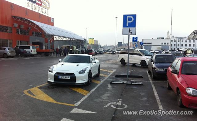 Nissan GT-R spotted in Kaunas, Lithuania