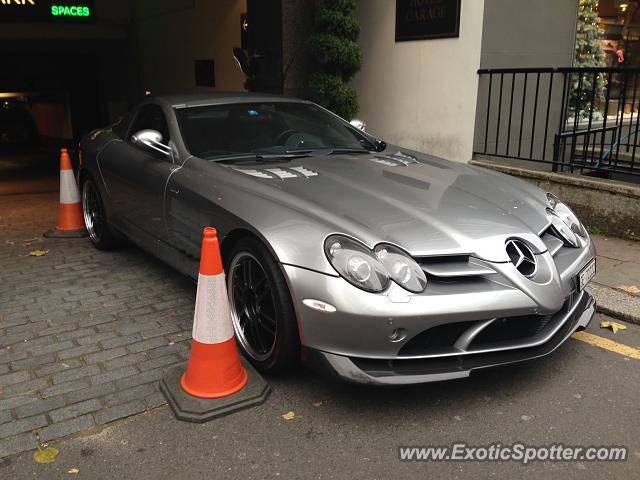 Mercedes SLR spotted in Paris, France