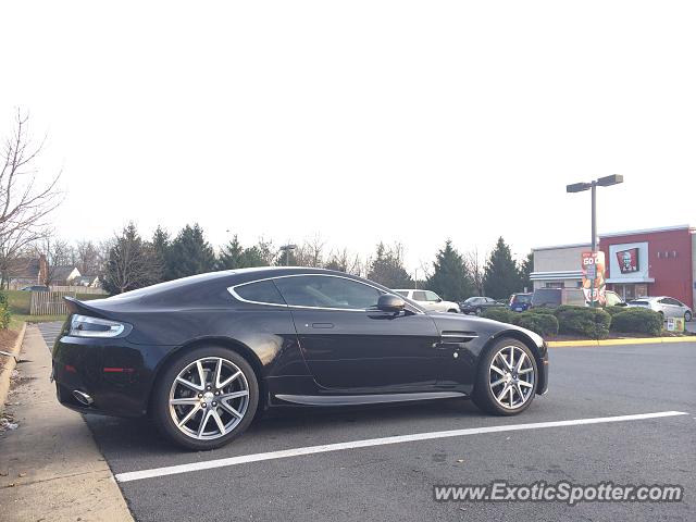 Aston Martin Vantage spotted in Clifton, Virginia