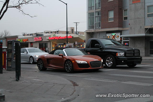 Audi R8 spotted in Denver, Colorado