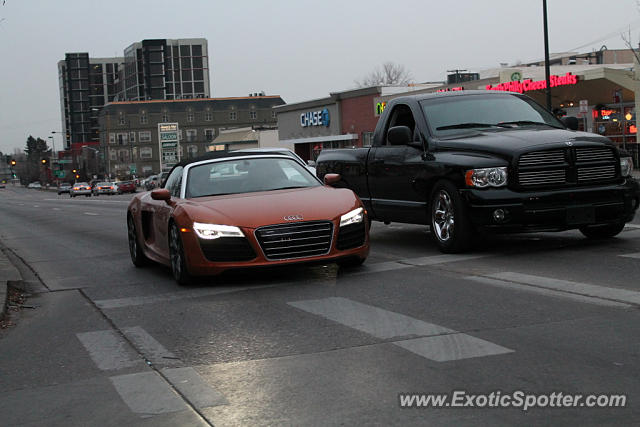 Audi R8 spotted in Denver, Colorado