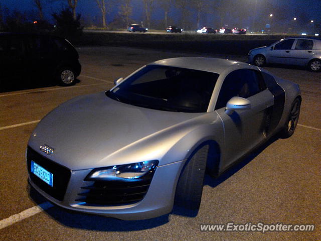 Audi R8 spotted in Rovigo, Italy