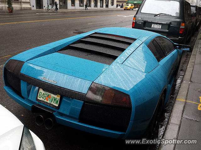 Lamborghini Murcielago spotted in Manhattan, New York