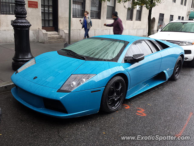 Lamborghini Murcielago spotted in Manhattan, New York