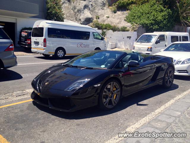 Lamborghini Gallardo spotted in Cape Town, South Africa