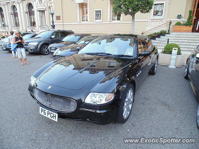 Maserati Quattroporte spotted in Monaco, Monaco