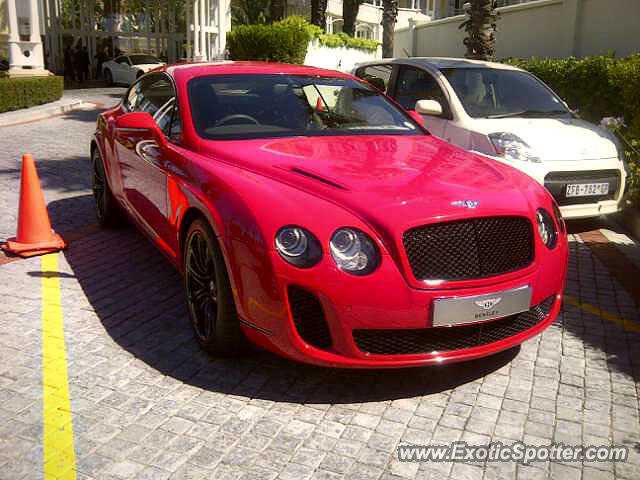 Bentley Continental spotted in Cape Town, South Africa