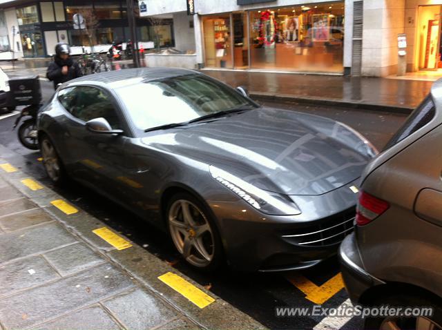 Ferrari FF spotted in Paris, France