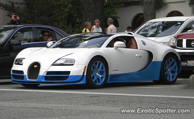 Bugatti Veyron spotted in Carmel, California