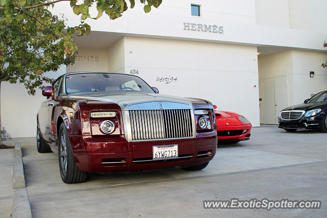 Rolls Royce Phantom spotted in Beverly Hills, California