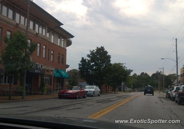 Mercedes SLS AMG spotted in St. Louis, Missouri