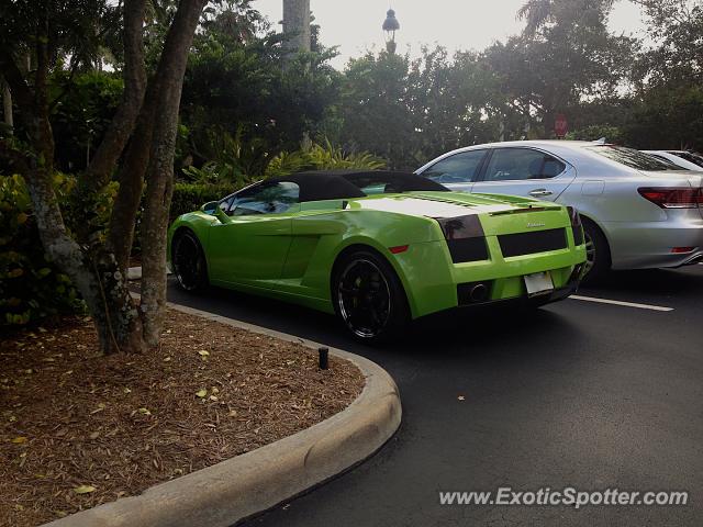 Lamborghini Gallardo spotted in Boca Raton, Florida