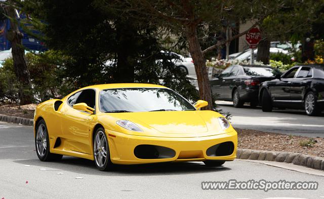 Ferrari F430 spotted in Carmel, California