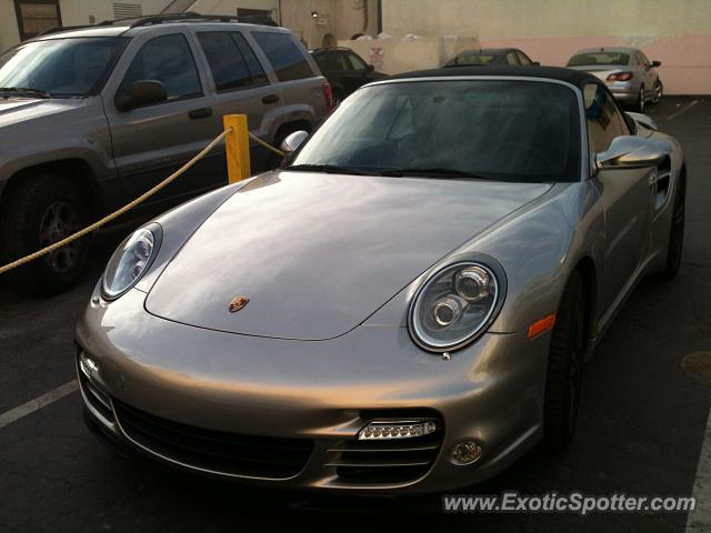 Porsche 911 Turbo spotted in Santa Barbara, California