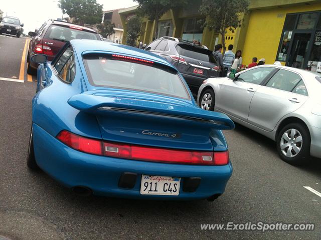 Porsche 911 spotted in Manhattan Beach, California