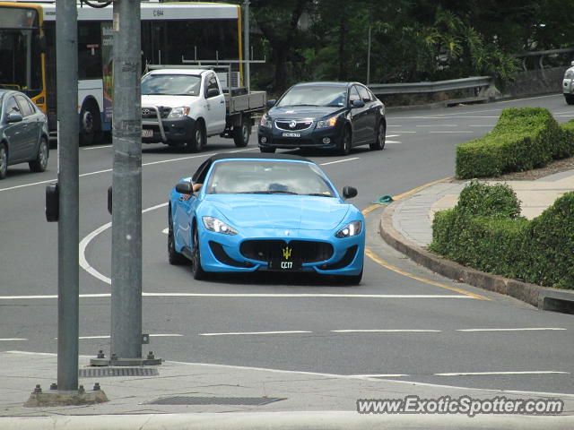 Maserati GranCabrio spotted in Brisbane, Australia