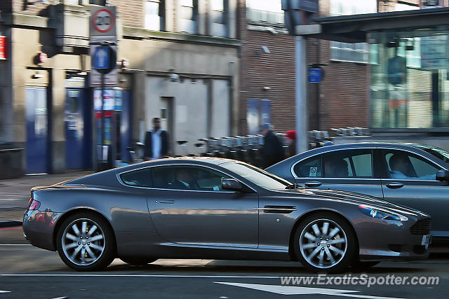 Aston Martin DB9 spotted in London, United Kingdom