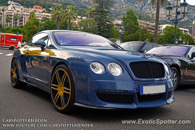 Bentley Continental spotted in Monaco, Monaco