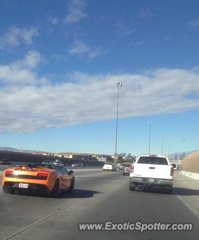 Lamborghini Gallardo spotted in Las Vegas, Nevada