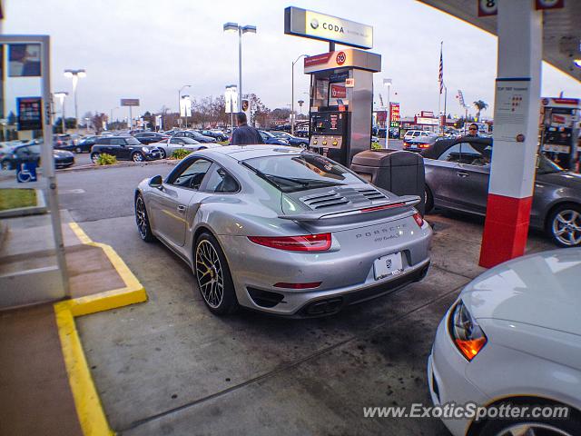 Porsche 911 Turbo spotted in San Jose, California