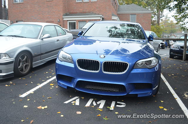 BMW M5 spotted in New Canaan, Connecticut