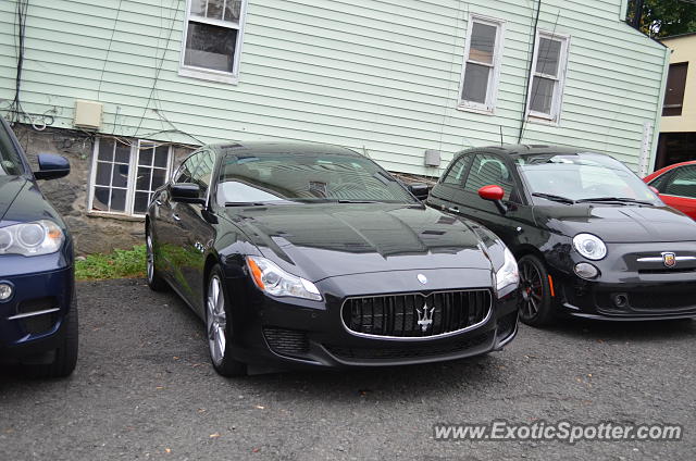 Maserati Quattroporte spotted in Greenwich, Connecticut