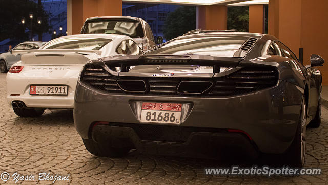 Mclaren MP4-12C spotted in Dubai, United Arab Emirates