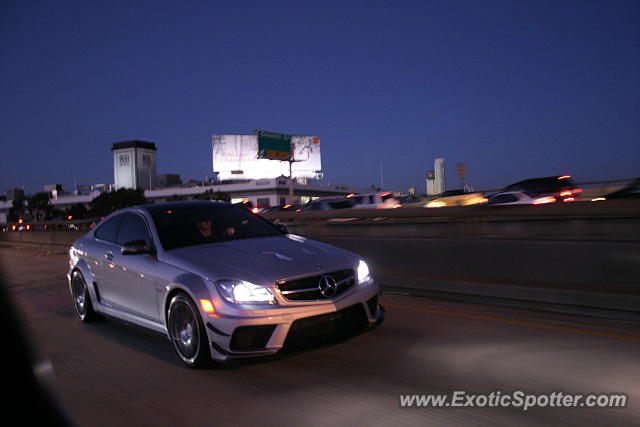 Mercedes C63 AMG Black Series spotted in San Francisco, California