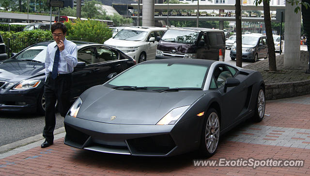 Lamborghini Gallardo spotted in Hong Kong, China