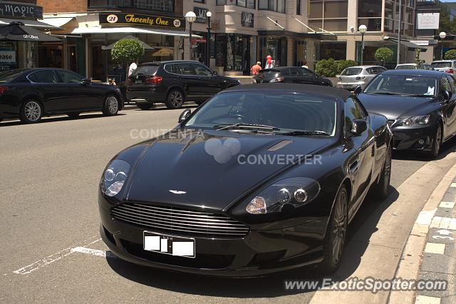 Aston Martin DB9 spotted in Sydney, Australia